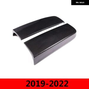 BMW X5 X6 E70 E71 F15 F16 G05 G06 08-22 ABS カーボン アームレスト ボックス 収納 カバー トリム ステッカー カーアクセサリー - G05 G06