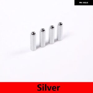BMW X5 X7 G05 G07 G20 G01 G02 合金 /レッド車インナードアボルトロックダウンカバー トリム カーアクセサリー - Silver