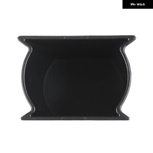ランドローバー ディフェンダー 90 110 130 2020-2024 ABS ブラックカーセンター コンソール 水カップ分割 収納 ボックス キー ボックス カーアクセサリー - 2020-2021