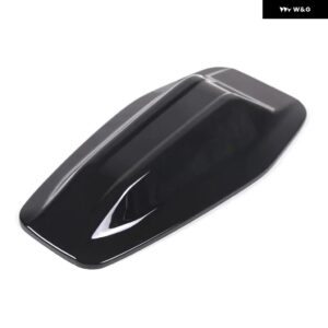 BMW G26 I4 アクティブツアラー U06 X1 U11 2021-2024 ABS カーボンルーフ ふかひれアンテナカバー 装飾 カーアクセサリー - Piano Black