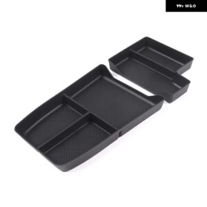 BMW X1 IX1 U11 2023-2024 TPE 黒中央 制御 アンダー 収納 ボックス 携帯電話トレイ インテリア カーアクセサリー - Style A