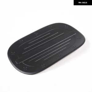 ランドローバー ディフェンダー 90 110 130 2020-2024 ABS カーボン燃料キャップ パネル カバー トリム ステッカー カーアクセサリー - Matt black