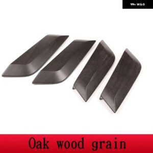 ランドローバー ABS /オーク木目 フリーランダー 2 2007-2015 インナー ドアハンドル カバー ステッカー カーアクセサリー - Oak Wood Grain