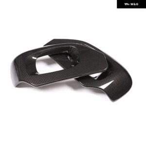 ランドローバー レンジローバー スポーツヴォーグ 2014-2017 ABS /カーボンカーシートサイドカバー トリム ステッカー カーアクセサリー - carbon fiber