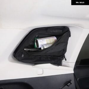 スバル フォレスター 2013-2024 オックス フォード 布黒 トランク 収納 ボックス バッグ貨物ツールパッケージカーアクセサリー - 19-24 Lift