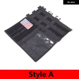 ランドローバー ディフェンダー 90 110 20-23 オックス フォード 布黒サン バイザー オーガナイザー パネル マルチポケット 収納 袋自動 - Style A