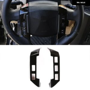 ランドローバー ディスカバリー 3 LR3 2004-2009 カー スタイリング ABS ブラック内装 パネル ステッカー カーアクセサリー - 4