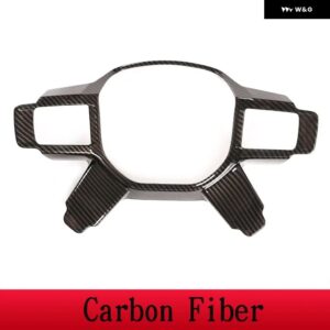 ランドローバー ABS ステアリングホイール フレーム ディスカバリー 5 LR5 2021-22 ステアリングホイール ボタン カバー カーアクセサリー - carbon fiber