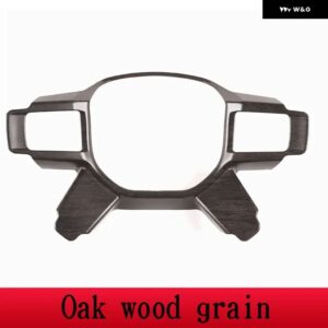 ランドローバー ABS ステアリングホイール フレーム ディスカバリー 5 LR5 2021-22 ステアリングホイール ボタン カバー カーアクセサリー - Oak Wood Grain