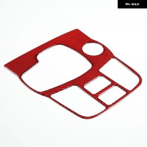 ジャガー F タイプ 2013-2022 ソフトカーボンギアインジケータフレーム カバー トリム ステッカー カーアクセサリー インテリア - Carbon Fiber2