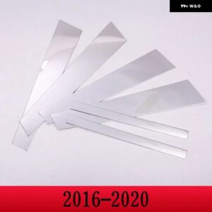BMW 7シリーズ F01 F02 G11 G12 2008-20 合金 ドア窓センター B ピラー ポスト トリム カバー ステッカー カーアクセサリー - 2016-2020