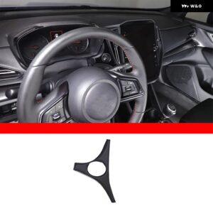 スバル WRX 2022-2024 PVC ブラックフロント読書灯スイッチインパネエアアウトカバー トリム ステッカー カーアクセサリー - 5