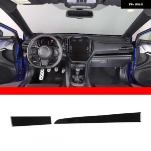 スバル WRX 2022-2024 PVC ブラックフロント読書灯スイッチインパネエアアウトカバー トリム ステッカー カーアクセサリー - 10