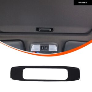 スバル WRX 2022-2024 PVC ブラックフロント読書灯スイッチインパネエアアウトカバー トリム ステッカー カーアクセサリー - 2