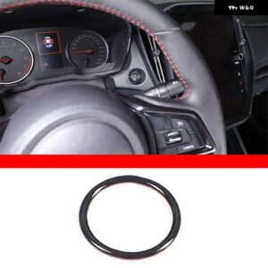 スバル WRX 2022-2024 PVC ブラックフロント読書灯スイッチインパネエアアウトカバー トリム ステッカー カーアクセサリー - 3