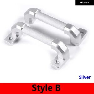 ランドローバー ディフェンダー 90 110 130 2014-2018 合金 黒 ドアハンドル トリム インテリア カーアクセサリー - Style B