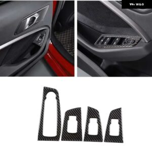 BMW 2シリーズ F44 20-23 センター コンソール ギア シフト パネル 内側 ドアハンドル カバー トリム ステッカー インテリア キット カーアクセサリー - Style 6