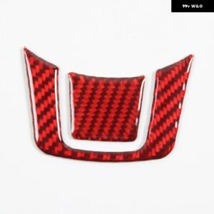 ジャガー F タイプ 2013-2022 ソフトカーボン ステアリングホイール カバー トリム ステッカー カーアクセサリー - Carbon fiber3