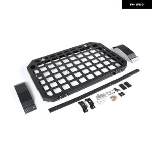 ランドローバー ディフェンダー 110 2020-2025 合金 黒窓鎧 折りたたみ 収納 テーブル 収納 トレイカーアクセサリー - Left
