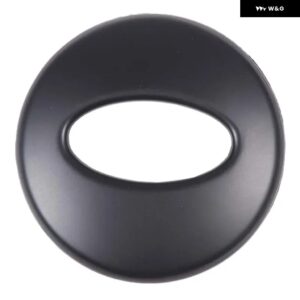 スバル WRX 2021-24 ABS カーボン/マットブラック ステアリングホイールロゴカバー トリム カーアクセサリー - Matt black