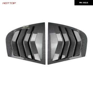 BMW ルーバー ステッカー 3シリーズ E90 320I 330I M3 2005-2011 - carbon fiber 2pcs