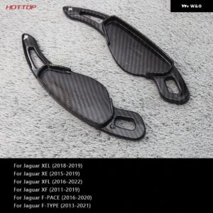 ジャガー カーボン シフト ピック XFL XEF-PACE F-TYPE - Carbon Black 2pcs