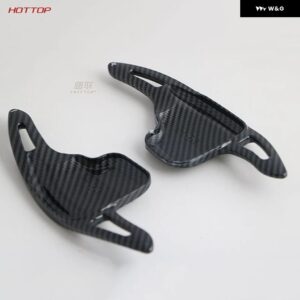 BMW カーボン シフト ピック 5 3 1 2シリーズ X1 X5 X6 X3 X4 - Carbon Black 2pcs