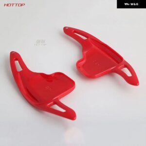 BMW カーボン シフト ピック 5 3 1 2シリーズ X1 X5 X6 X3 X4 - Red 2pcs