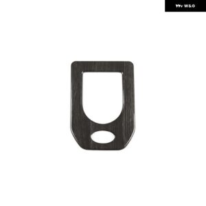 ランドローバー カーアクセサリー ディスカバリー 4 LR4 2013-16 ABS 黒木目ギア外枠 パネル 装飾 カバー - Black Wood Grain