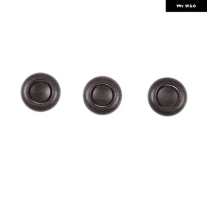 ランドローバー ディフェンダー 90 110 2020-2022 ABS オーク木目リアヘッドレスト ボタン カバー 装飾 キャップカーアクセサリー - Oak Wood Grain