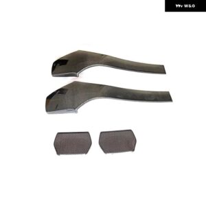 BMW インナーシートバックカバー トリム F80 M3 F82 F83 M4 F87 M2C 4 ドア 2 ドア 2014-2019 インナーシート トリム カバー カーボン - 4pcs