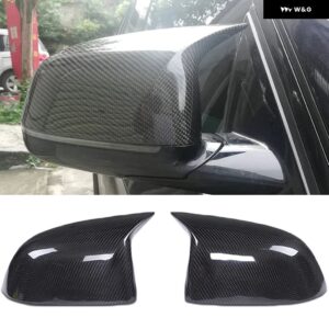 BMW バック ミラー キャップカバー X3 G01 X4 G02 X5 G05 X6 G06 X7 G07 2020 交換用 ミラー カバー カーボン / グロスブラック - Carbon Fiber