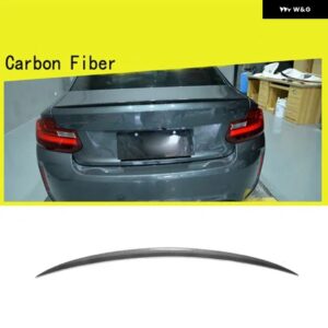 BMW カー スタイリング カーボン スポイラー リア トランク リップ ウイング 2シリーズ F87 M2 F22 220I 228I M235I クーペ 2014 - 2017 - Style 2