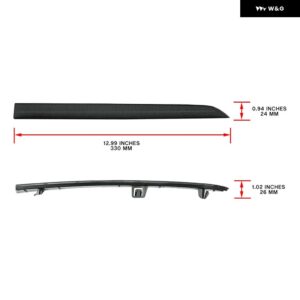 BMW 3シリーズ F30 F31 M スポーツ 2012-2019 LED リア バンパー リフレクター ライトオートテールブレーキ信号ランプ 63147847166 BM1184103 - Smoked Lens