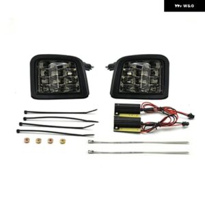 スバル 2X スモークフロント バンパー アンバー LED サイド マーカーライト ウィンカーコーナー インジケーター STI 2015-201 - smoke