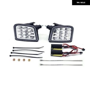 スバル 2X スモークフロント バンパー アンバー LED サイド マーカーライト ウィンカーコーナー インジケーター STI 2015-201 - clear
