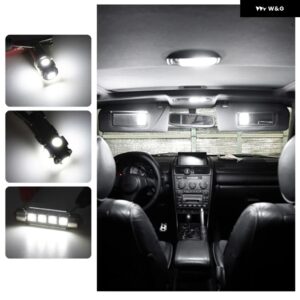ランドローバー DISCOVERY 4/LR4 車室内 電球交換 2009-2016 L319 ディスカバリー LED マップ/ドーム/ドア/足元/ トランク - WHITE