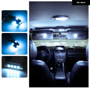 ランドローバー DISCOVERY 4/LR4 車室内 電球交換 2009-2016 L319 ディスカバリー LED マップ/ドーム/ドア/足元/ トランク - Ice Blue