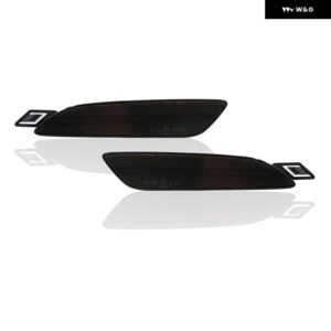 ポルシェ ユーロスタイル スモーク アンバー LED フェンダー フレア サイド マーカー ライト カイエン 958 2015-2018 OEM 7 - Smoked Lens