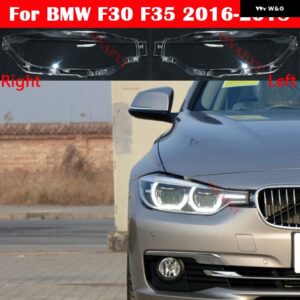 BMW ヘッド 3シリーズ F30 F35 2016-2018 318I 320I 330I 340I ヘッドライト ガラス ヘッドランプ シェル レンズ カバー - Left
