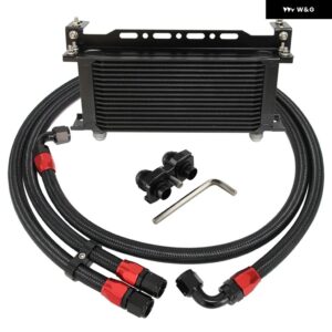 BMW オイルクーラー キット AN10 16 行 E82 135I E36 E46 M3 E90 E92 E93 335I 335XI ブラック/ - black