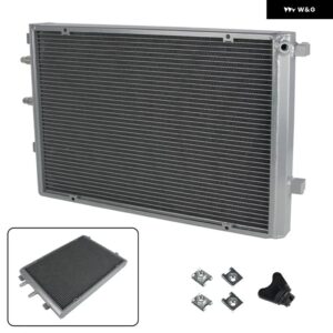 BMW ラジエーター フロント マウント 熱交換器 アップグレード 15-19 M2C M3 M4 F80 F82 F87 S55 3.0L コンペティション ブラック/ - Silver