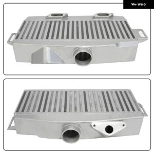 スバル 高性能 TMIC トップ マウント インタークーラー インプレッサ WRX/STI EJ257 EJ255 2.5L ターボチャージャー - Silver
