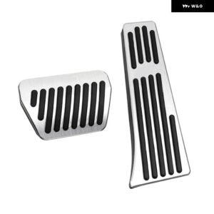 BMW カーアクセサリー 5シリーズ G30 G31 G38 X3 X4 2018 2019 アクセルブレーキ フットレスト ペダルパッド スタイリング ガスリペア ステッカー - 2PCS