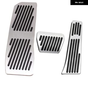 BMW カーアクセサリー 5シリーズ G30 G31 G38 X3 X4 2018 2019 アクセルブレーキ フットレスト ペダルパッド スタイリング ガスリペア ステッカー - 3PCS