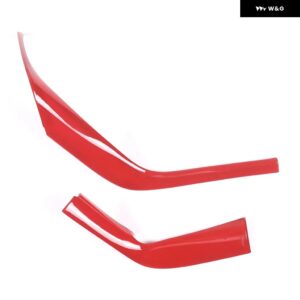 スバル BRZ 2022 ABS カーボン中央 制御 ギアサイド 装飾 ストリップ ステッカー カー インテリア アクセサリー LDH - red
