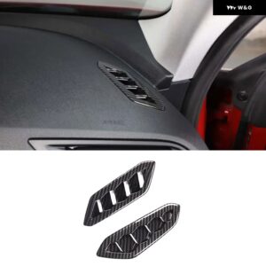 BMW ABS カーボン 1シリーズ 2シリーズ F40 F44 2020-2024 カーセンター コンソール シフト パネル ガラス昇降 ボタン フレーム ステッカー - Style 4