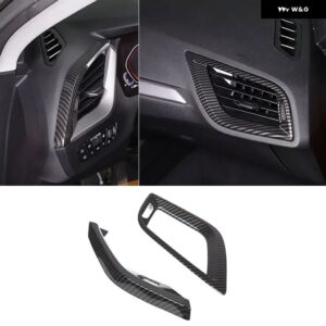 BMW ABS カーボン 1シリーズ 2シリーズ F40 F44 2020-2024 カーセンター コンソール シフト パネル ガラス昇降 ボタン フレーム ステッカー - Style 10