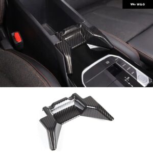 BMW ABS カーボン 1シリーズ 2シリーズ F40 F44 2020-2024 カーセンター コンソール シフト パネル ガラス昇降 ボタン フレーム ステッカー - Style 8