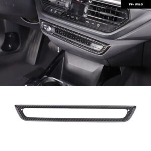 BMW ABS カーボン 1シリーズ 2シリーズ F40 F44 2020-2024 カーセンター コンソール シフト パネル ガラス昇降 ボタン フレーム ステッカー - Style 1